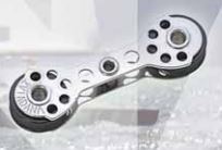 Poulie réa 18mm simple opposées à plat