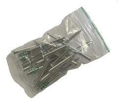 Sachet 20 rivets alu/acier 4.8-30
