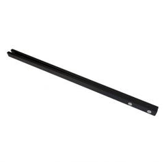 Barre safran Optimist alu anodisée noire