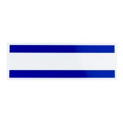 Marque de jauge bleu