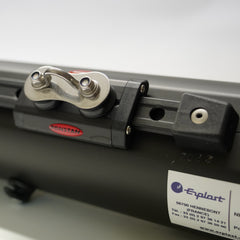 Kit rail d'écoute GV+chariot à billes+vis M et L