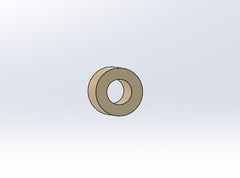 Entretoise polyamide 5.3*10*7mm