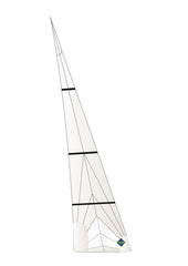 Foc mylar blanc latté Nacra 15