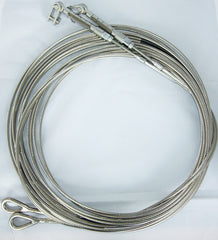 Hauban race Nacra 17 4mm - sans ridoir / filetage seul