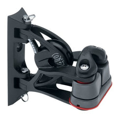 Poulie Carbo 40 mm pivotante à taquet alu - Harken