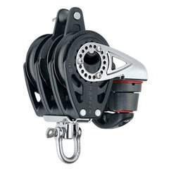 Poulie Carbo 57 mm triple Ratchet ringot / taquet - Harken