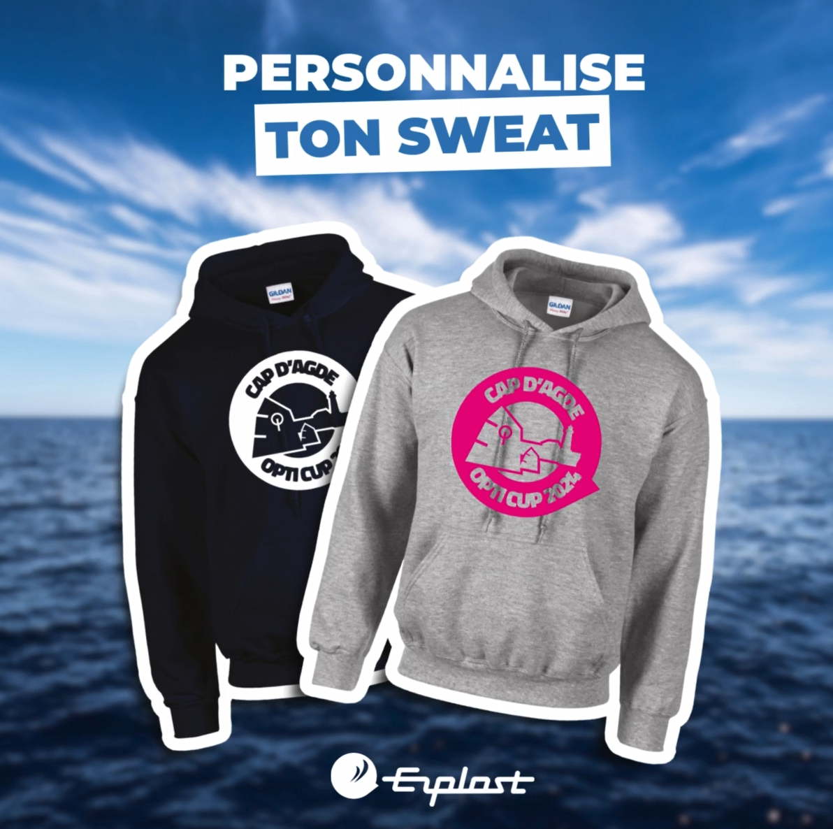 Sweat-shirt Opti Cup 2024 - Cap d’Agde