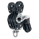 Poulie Carbo 57 mm triple ratchet cam double 40mm latérale - Harken